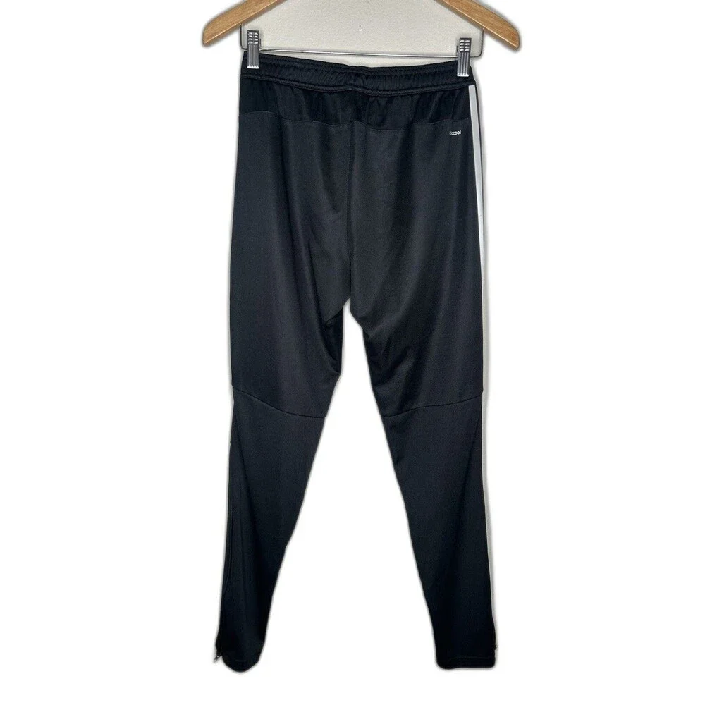 Adidas Mens Size Small Classic Black Soccer Tiro Training Athletic Pants *READ*